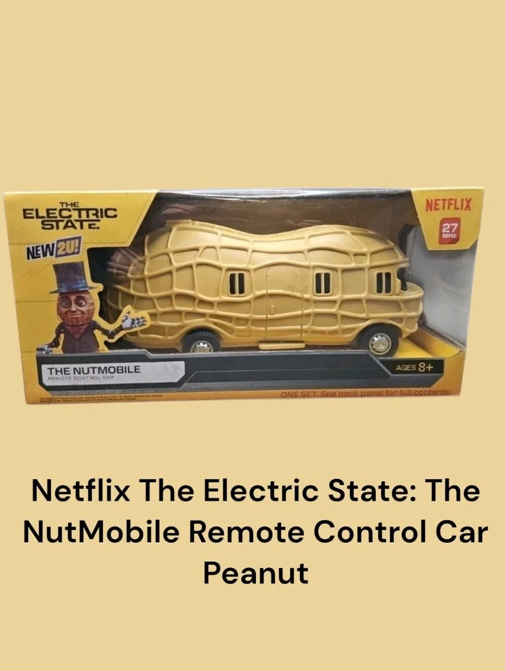Netflix The Electric State: The NutMobile Remote Control Car Peanut